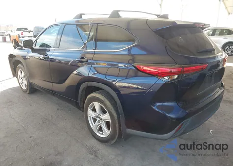 2022 Toyota Highlander Le from USA, damaged, VIN 5TDBZRBH6NS584236